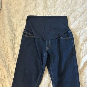 XL Time and Tru over the belly maternity skinny jeans